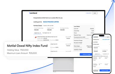 Quicklend | Instant Loans Approval Against Mutual Funds at Low Interest ...